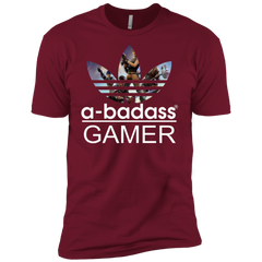 A-badass Gamer Fortnite Adidas Men's Sleeve Shirt - The White Eagles