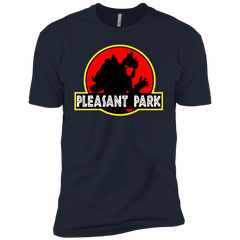 Fortnite Battle Royale Pleasant Park Jurassic Park Men's Sleeve Shirt - The White Eagles