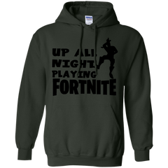 Fortnite Up All Night Playing Fortnite Hoodie - The White Eagles