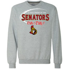 Dilly Dilly A True Friend Of The Ottawa Senators Sweatshirt - The White Eagles
