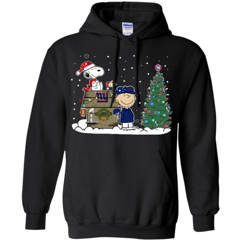 New York Giants Snoopy The Peanuts Ugly Christmas Sweater  Super Bowl Hoodie - The White Eagles