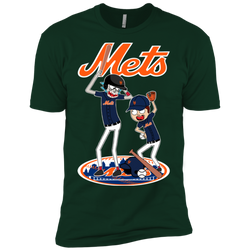 New York Mets Baseball Rick And Morty Men's Sleeve Shirt - The White Eagles