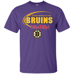 Dilly Dilly A True Friend Of The Boston Bruins Cotton T-Shirt - The White Eagles