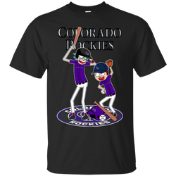 Colorado Rockies Baseball Rick And Morty Cotton T-Shirt - The White Eagles