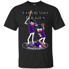 Colorado Rockies Baseball Rick And Morty Cotton T-Shirt - The White Eagles