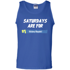 Fortnite Saturdays Are For Victory Royale Tank Top - The White Eagles