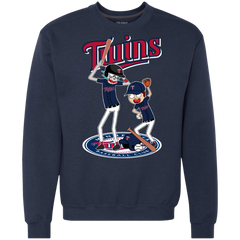 Minnesota Twins Baseball Rick And Morty Sweatshirt - The White Eagles
