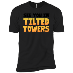 Fortnite See You In Tilted Towers Men's Sleeve Shirt - The White Eagles