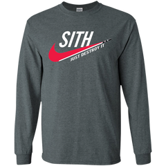 Sith Just Destroy It Shirt LS Cotton T-Shirt - The White Eagles