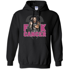 Roman Reigns Fuck Cancer Breast Cancer Awareness Hoodie - The White Eagles
