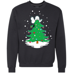 Snoopy Tree Christmas The Peanuts Movie Sweatshirt - The White Eagles