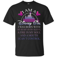 I Am A Disney Girl I Can't Control T-shirts Cotton T-Shirt - The White Eagles