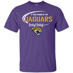 Dilly Dilly Jaguars A True Friend Of The Jaguars Cotton T-Shirt - The White Eagles