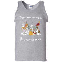 Disney Dogs. Dogs Make Me Happy You Not So Much Tshirts Tank Top - The White Eagles