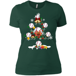 Christmas Is Coming Baseball Santa Claus Ugly Christmas Sweater Ladies' Shirt - The White Eagles