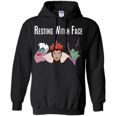 Maleficent Disney Shirt. Resting Witch Face Halloween Shirt Hoodie - The White Eagles