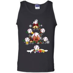 Christmas Is Coming Baseball Santa Claus Ugly Christmas Sweater Tank Top - The White Eagles