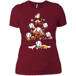 Christmas Is Coming Baseball Santa Claus Ugly Christmas Sweater Ladies' Shirt - The White Eagles