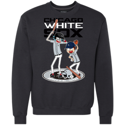 Chicago White Sox Baseball Rick And Morty Sweatshirt - The White Eagles