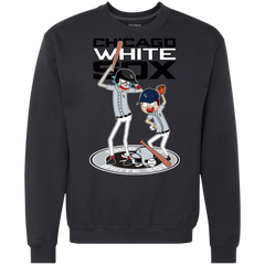 Chicago White Sox Baseball Rick And Morty Sweatshirt - The White Eagles