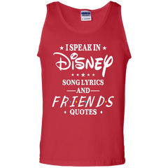 Disney Song Lyrics And Friends Quotes Shirt Tank Top - The White Eagles