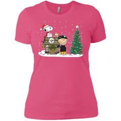 Pittsburgh Steelers Snoopy The Peanuts Ugly Christmas Sweater  Super Bowl Ladies' Shirt - The White Eagles