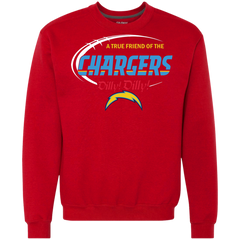 Dilly Dilly Los Angeles Chargers A True Friend Of The Chargers Sweatshirt - The White Eagles