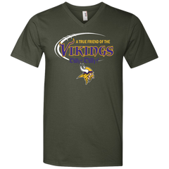 Dilly Dilly Minnesota Vikings A True Friend Of The Vikings Men's V-Neck T-Shirt - The White Eagles