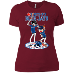 Toronto Blue Jays Baseball Rick And Morty Ladies' Shirt - The White Eagles