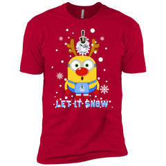 Minion Citadel Bulldogs Ugly Christmas Sweaters Let It Snow Men's Sleeve Shirt - The White Eagles