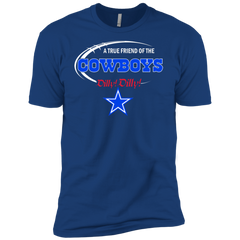 Nfl Dilly Dilly Dallas Cowboys A True Friend Of The Cowboys Men's Sleeve Shirt - The White Eagles