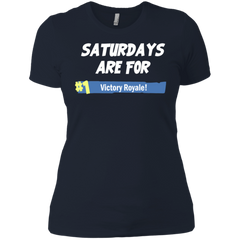 Fortnite Saturdays Are For Victory Royale Ladies' Shirt - The White Eagles