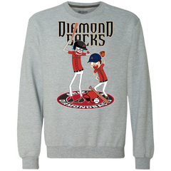 Arizona Diamondbacks Baseball Rick And Morty Sweatshirt - The White Eagles