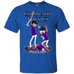 Colorado Rockies Baseball Rick And Morty Cotton T-Shirt - The White Eagles