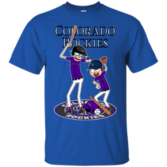 Colorado Rockies Baseball Rick And Morty Cotton T-Shirt - The White Eagles