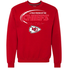 Dilly Dilly Kansas City Chiefs A True Friend Of The Chiefs Sweatshirt - The White Eagles
