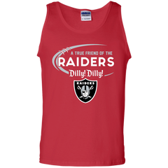Dilly Dilly Raiders A True Friend Of The Raiders Tank Top - The White Eagles
