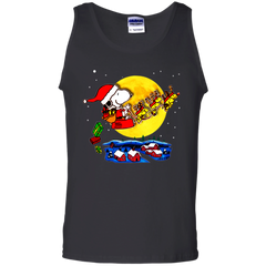 Snoopy Santa Claus Christmas The Peanuts Movie Tank Top - The White Eagles
