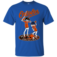 Baltimore Orioles Baseball Rick And Morty Cotton T-Shirt - The White Eagles