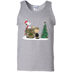 New Orleans Saints Snoopy The Peanuts Ugly Christmas Sweater  Super Bowl Tank Top - The White Eagles