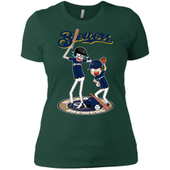 Milwaukee Brewers Baseball Rick And Morty Ladies' Shirt - The White Eagles