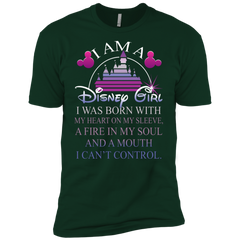 I Am A Disney Girl I Can't Control T-shirts Men's Sleeve Shirt - The White Eagles