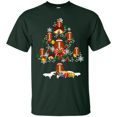 Christmas Is Coming Football Santa Claus Ugly Christmas Sweater Cotton T-Shirt - The White Eagles