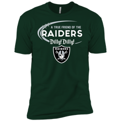 Dilly Dilly Raiders A True Friend Of The Raiders Men's Sleeve Shirt - The White Eagles