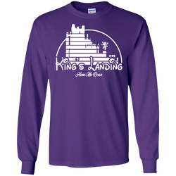 Kings Landing Hear Me Roar Tshirt LS Cotton T-Shirt - The White Eagles