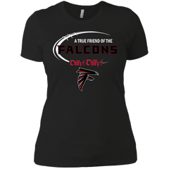 Dilly Dilly Atlanta Falcons A True Friend Of The Falcons Ladies' Shirt - The White Eagles