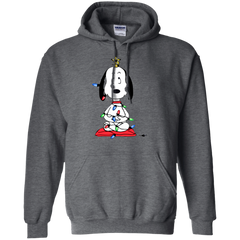 Snoopy Christmas Tree The Peanuts Movie Snoopy Hoodie - The White Eagles