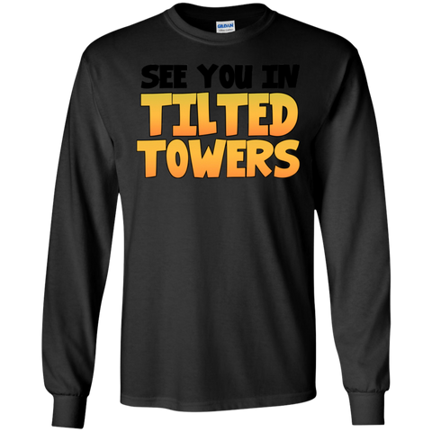 Fortnite See You In Tilted Towers LS Cotton T-Shirt - The White Eagles