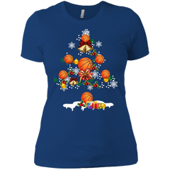 Christmas Is Coming Basketball Santa Claus Ugly Christmas Sweater Ladies' Shirt - The White Eagles
