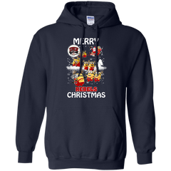 Christmas Sweaters Minions Santa Claus Merry Christmas Hoodie - The White Eagles